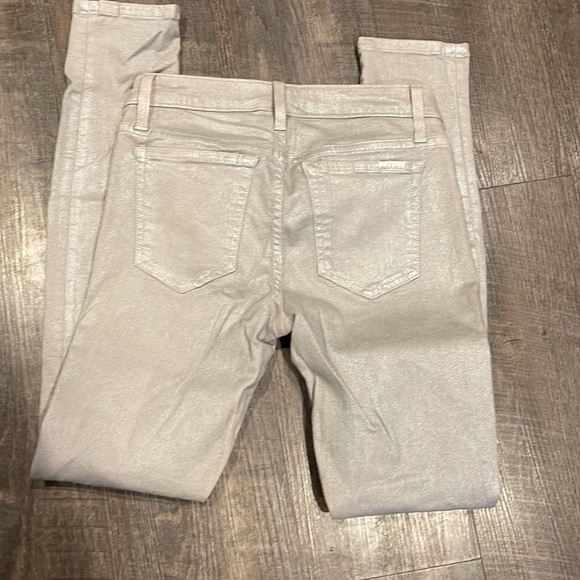 Joe’s jeans, waxy silver shimmer finish to them - Picture 6 of 6